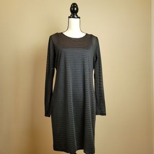 Forever 21+ Sheer Black Dress